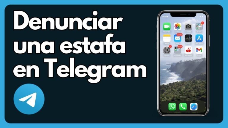 Estafas Telegram 3 ¿Cómo denunciar una estafa en Telegram? Paso a paso para reportar a la Policía Nacional