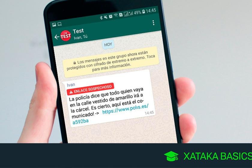 Pasos⁤ a seguir ante ​la recepción de ⁣un enlace sospechoso