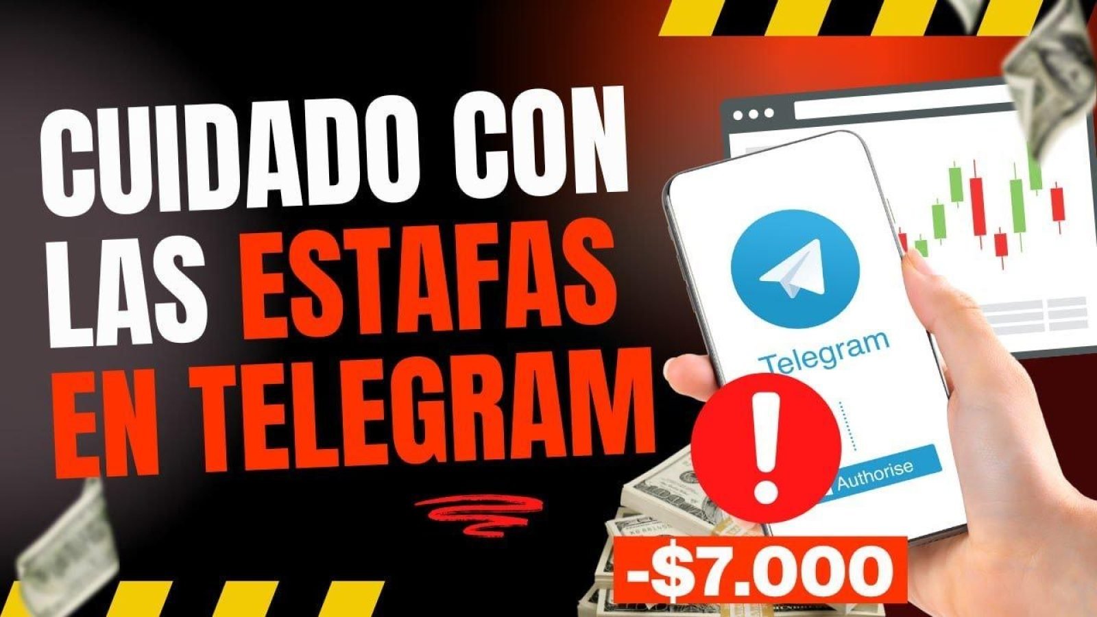 Estafas en Telegram: Cómo detectar un fraude en una transacción