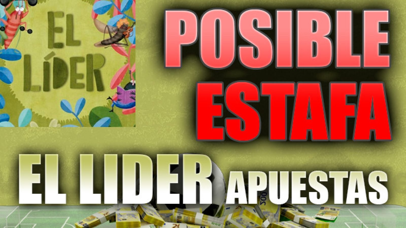 El lider apuestas Telegram Estafa